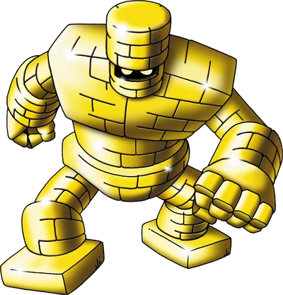 Gold golem — DRAGON QUEST MONSTERS: The Withered World