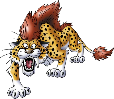 Great sabrecat — DRAGON QUEST MONSTERS: The Withered World
