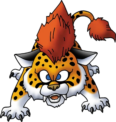 Great sabrecub — DRAGON QUEST MONSTERS: The Withered World