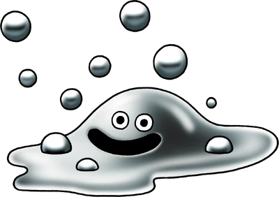 Liquid metal slime — DRAGON QUEST MONSTERS: The Withered World